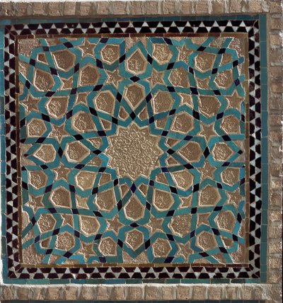 Arte islamica: vista di un pannello interno di Jameh da Unbekannt