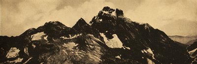 Paesaggi italici nella Divina Commedia: "Monviso" (Par. VI, 49-51) da Unbekannter Künstler