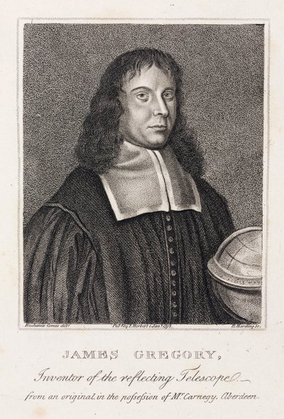 James Gregory, matematico scozzese, c. 1670 da Unbekannt
