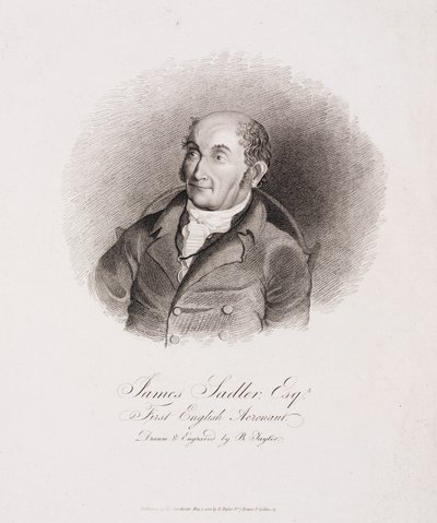 James Sadler, il primo aeronauta inglese da Unbekannt