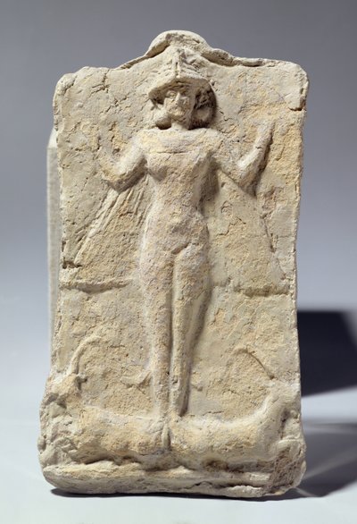 Vaso decorato con motivi simbolici attorno alla dea Ishtar, Babilonese da Unbekannt