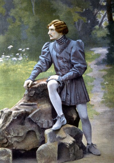 Jean Perrier come Pelléas da Unbekannter Künstler