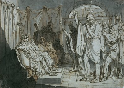 San Giovanni Battista davanti a Erode da Unbekannter Künstler