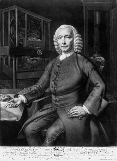 John Harrison, inventore e orologiaio inglese da Unbekannt