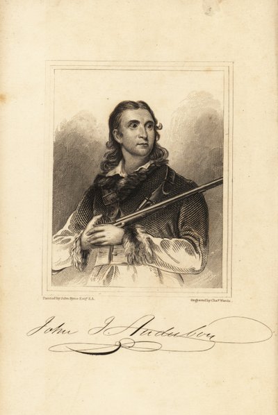 John James Audubon, ornitologo, naturalista e pittore americano da Unbekannt