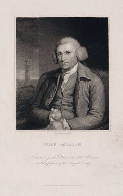 John Smeaton, ingegnere meccanico e civile inglese, c 1770s da Unbekannt