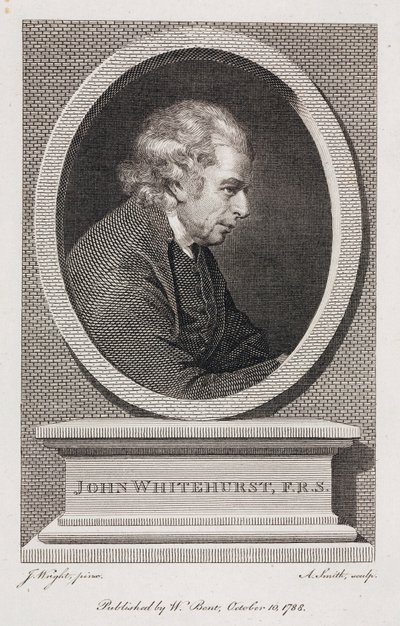 John Whitehurst, orologiaio inglese, c.1783 da Unbekannt