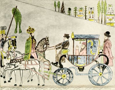 Giuseppe porta suo padre Giacobbe in Egitto - Bibbia da Unbekannter Künstler