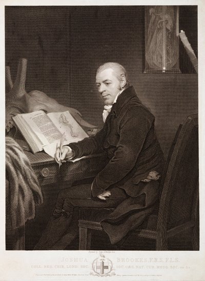Joshua Brookes, anatomista britannico da Unbekannt