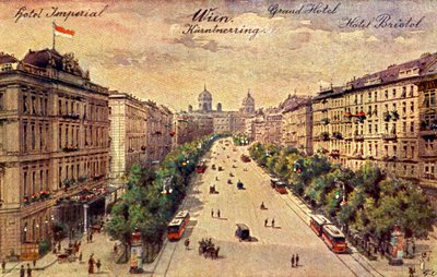 Kärntner Ring, Vienna, Austria da Unbekannter Künstler