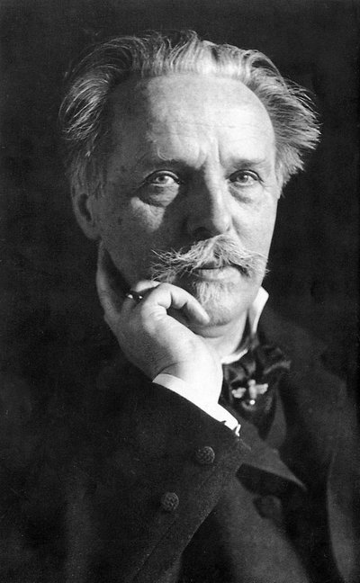 Karl Friedrich May (1842-1912) scrittore tedesco, foto di Erwin Raupp da Unbekannter Künstler