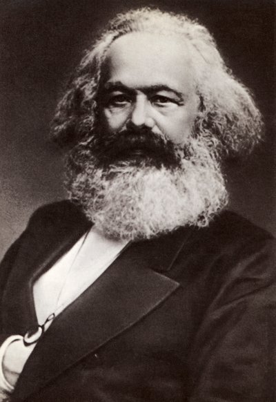Ritratto di Karl Marx da Unbekannter Künstler
