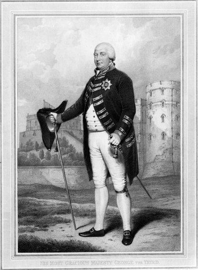 Re Giorgio III, re di Gran Bretagna, c. 1800 da Unbekannt