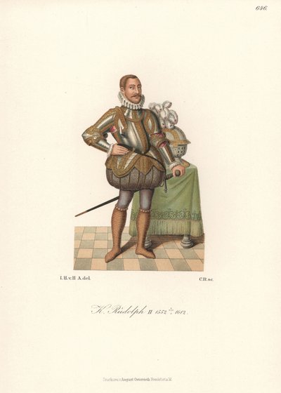 Re Rodolfo II, Sacro Romano Imperatore, Re di Boemia, Arciduca d