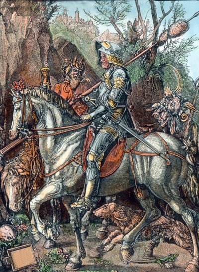 Cavaliere, Morte e Diavolo da Unbekannter Künstler