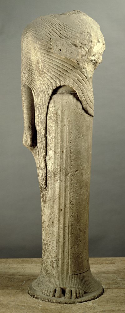 Figura di Kore dedicata da Cheramyes, dal Santuario di Hera, Samos da Unbekannt