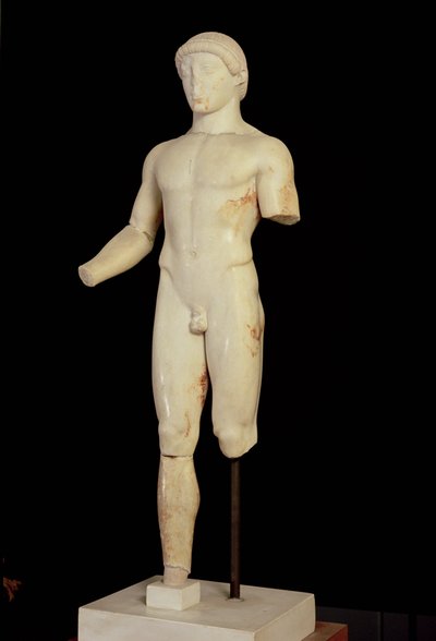Kouros: il ragazzo con una gamba sola da Unbekannt
