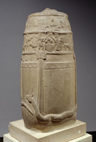 Kudurru, carta cassita per la concessione di terreni, incompiuta, c.1200 a.C. da Unbekannt