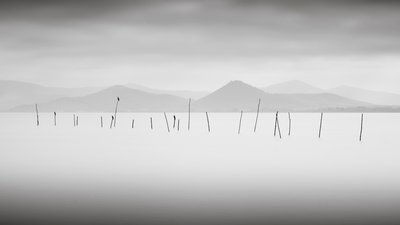 Lago Trasimeno, Umbria, Italia da Leopold Blonder