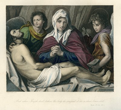 Lamentazione di Cristo da Unbekannter Künstler