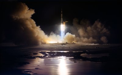 Lancio della missione di atterraggio lunare Apollo 17 da Unbekannt