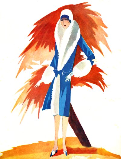 Le Miroir des Modes settembre 1927 da Unbekannter Künstler
