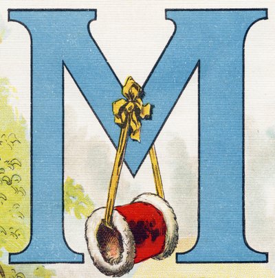Lettera M: La manica. Incisione in "ABC L