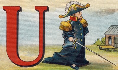 Lettera U: uniforme da Unbekannt