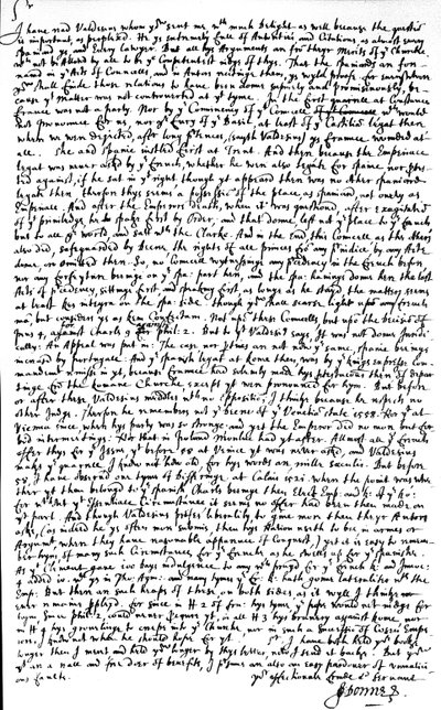 Lettera scritta da John Donne a Sir Robert Cotton, restituendo, con critiche, una copia del trattato 