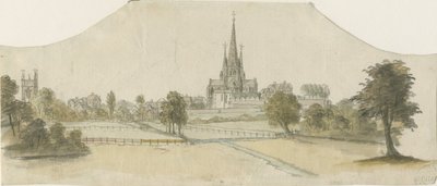 Cattedrale di Lichfield - Vista est da Unbekannt