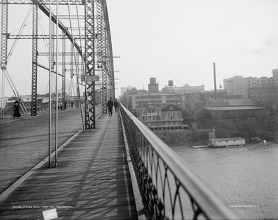 Little Rock, dal Free Bridge da Unbekannter Künstler