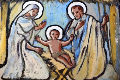 Cattedrale del Sacro Cuore di Lomé. La Natività. Lomé. Togo da Unbekannt