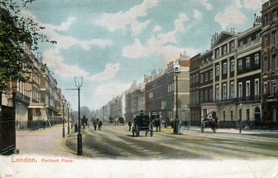 Londra - Portland Place da Unbekannter Künstler