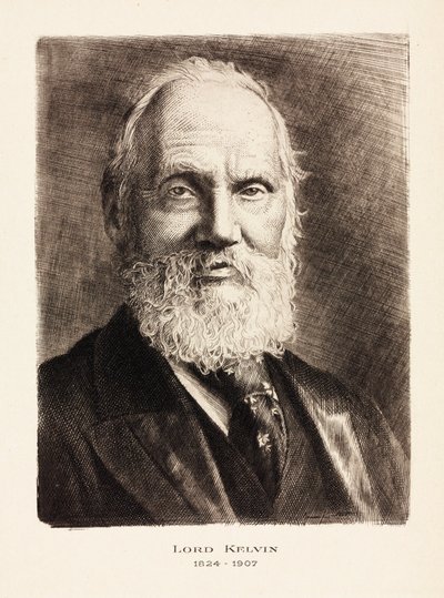 Lord Kelvin, ingegnere, matematico e fisico scozzese, c 1900 da Unbekannt