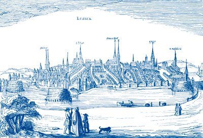 Lubecca e il suo porto da Unbekannter Künstler