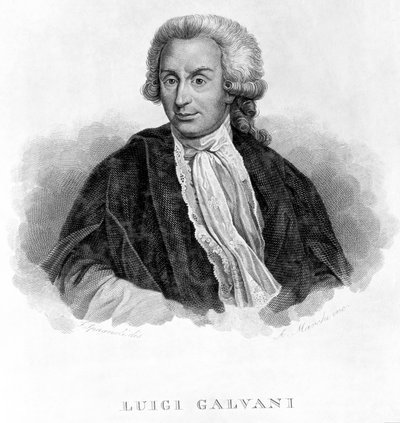 Luigi Galvani, fisiologo italiano, c 1770 da Unbekannt
