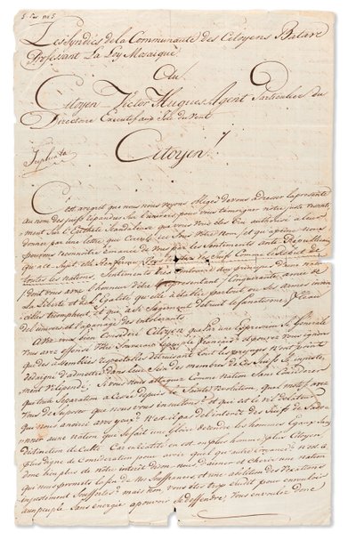 Lettera manoscritta firmata 