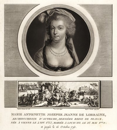 Maria Antonietta, ultima regina di Francia da Unbekannt