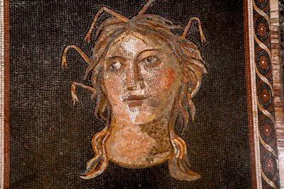 Dea marina, 3° secolo, mosaico da Alec Hunter