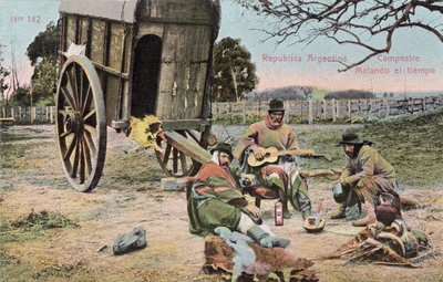 Matiando del Tiempo, Argentina, c.1910 (cartolina) da Unbekannter Künstler