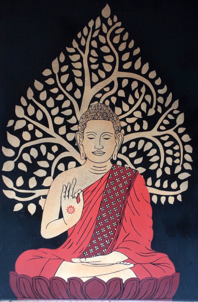 Buddha meditante, Parigi, Francia da Unbekannt