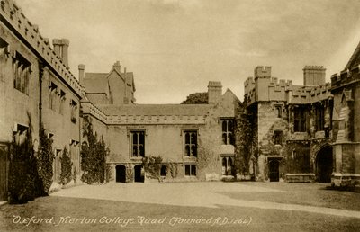 Merton College, Oxford da Unbekannter Künstler
