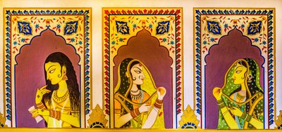 Miniatura, arti e mestieri in Rajasthan, India, Asia da Unbekannter Künstler