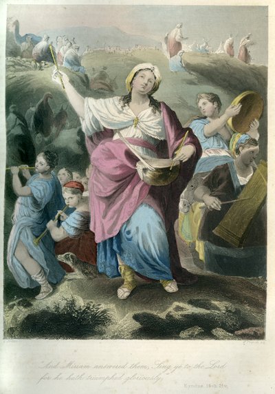 Miriam la profetessa - Bibbia da Unbekannter Künstler
