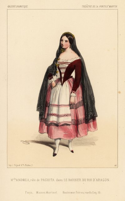 Miss Andrea e Paghita in Le Barbier du Roi d