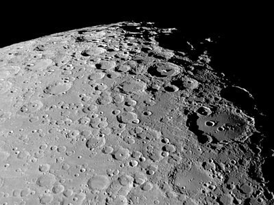 Crateri Moretus e Clavius da Unbekannt
