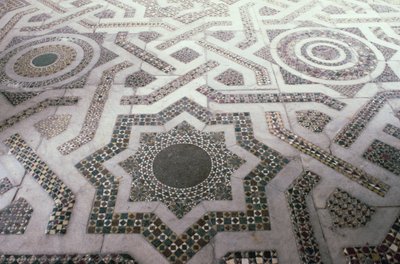 Pavimento a mosaico nella Cattedrale di Monreale, Sicilia da Unbekannt