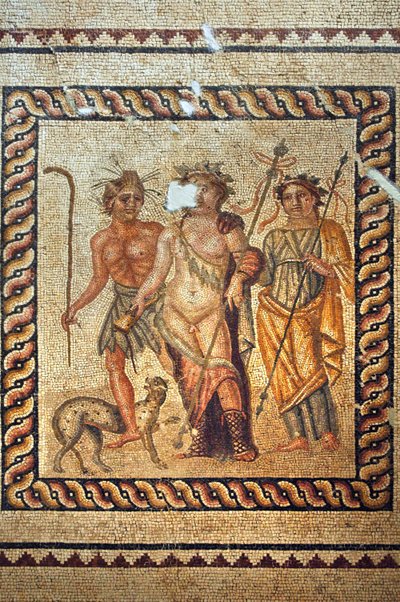 Mosaico di Dioniso da Antakya, Turchia da Unbekannt