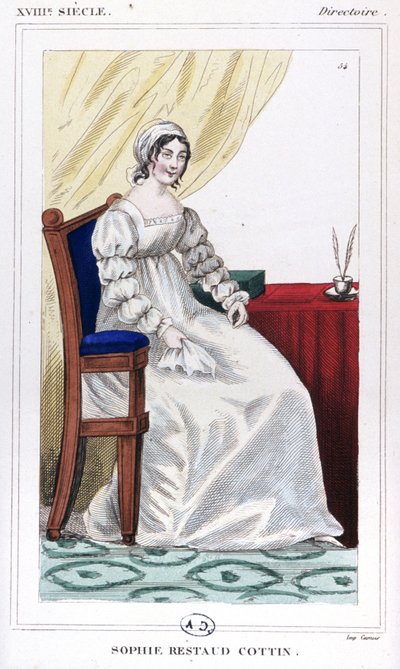 Signora Cottin, c.1810 da Unbekannter Künstler