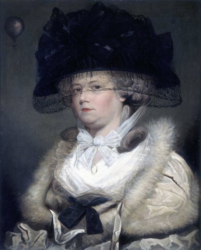 Mrs Sage, la prima donna inglese aeronauta da Unbekannt